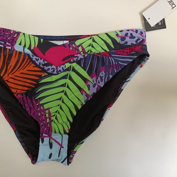 Bar III Womens Palm Prowl High Leg Bi Multi XL - Picture 3 of 5